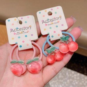 Children's rubber band cute head rope